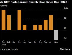 加拿大12月GDP增长0.2% 全年增长1.4%
