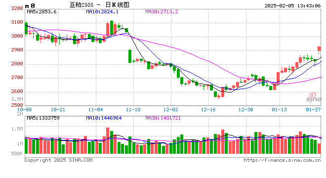 光大期货0205热点追踪：关税预期下，豆粕节后跳空大涨