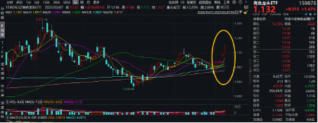 有色金属为啥又行了？海外+国内双重催化，有色龙头ETF（159876）最高上探2.51%，日线5连涨